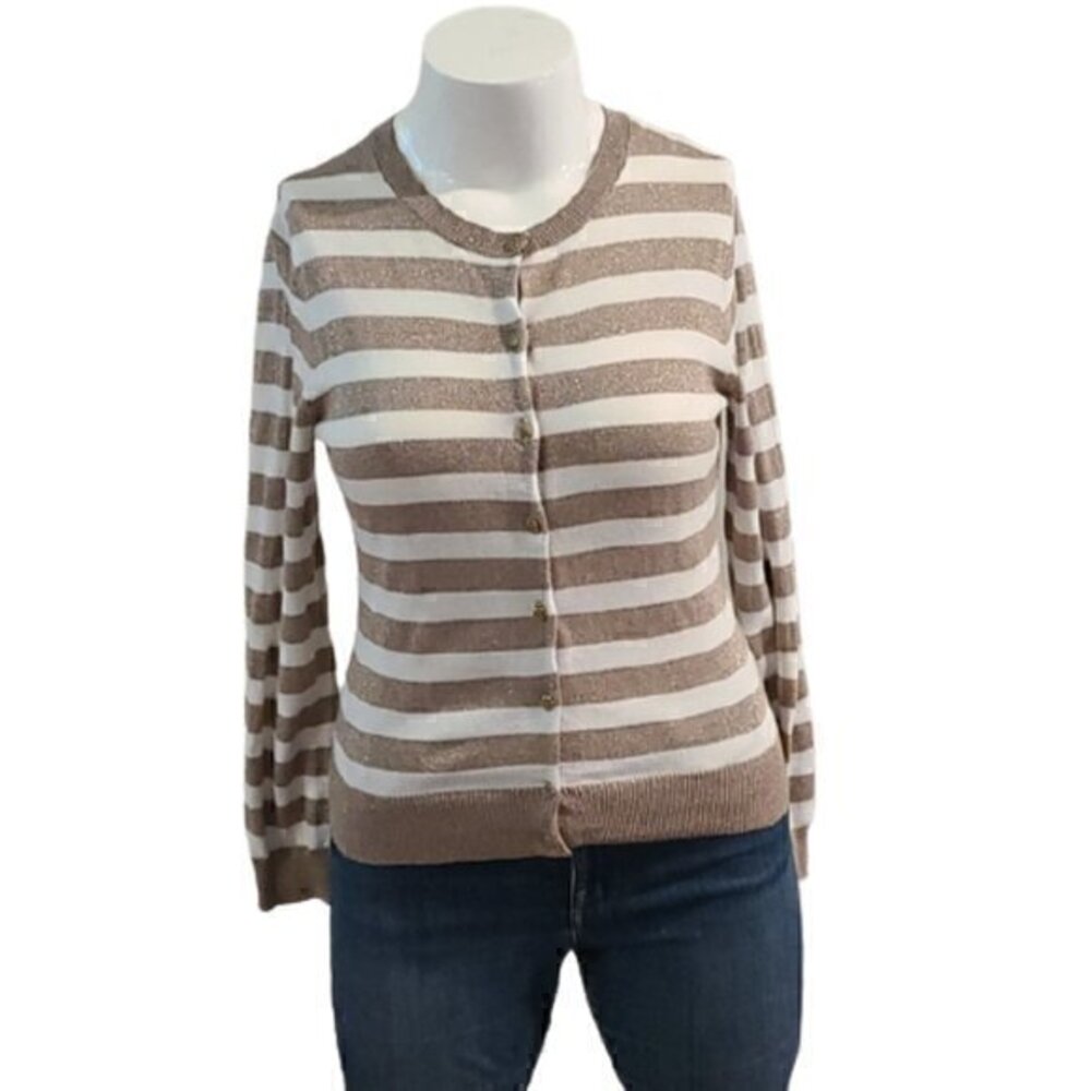 [New York & Co]Classic Button Down Cardigan - Sz L